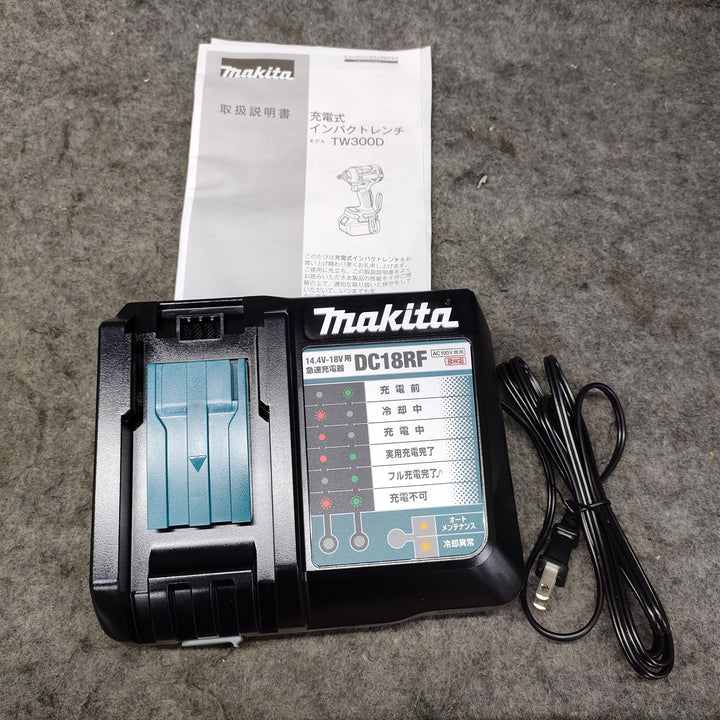 【未使用】 マキタ makita 18V コードレスインパクトレンチ TW300DRGX 【桶川店】