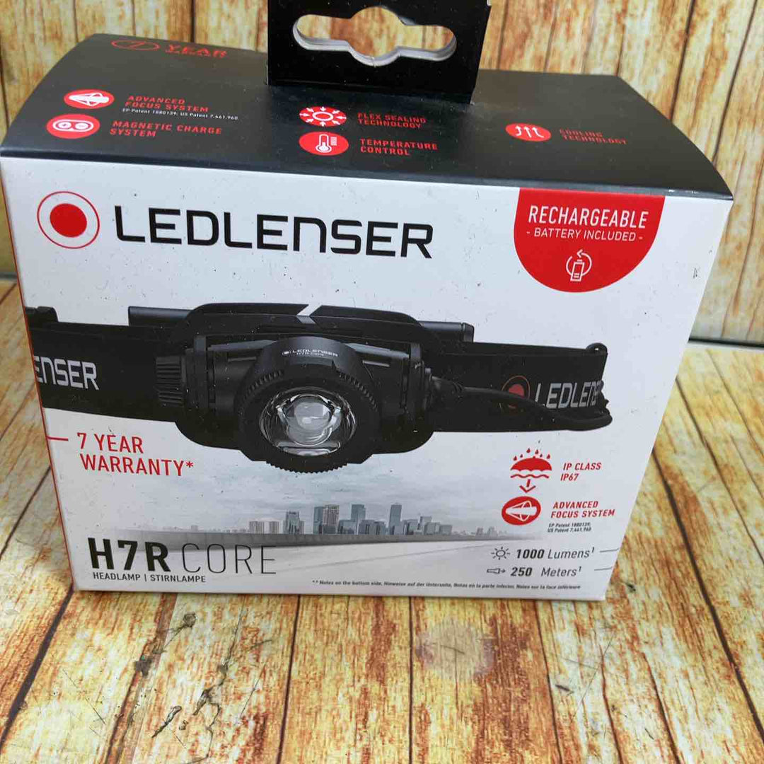 Ledlenser(レッドレンザー) H7R Core LEDヘッドライト USB充電式 [日本正規品] black 小【川崎店】