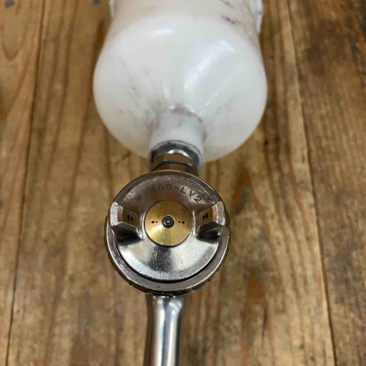 アネスト岩田 塗装 スプレーガン W-400 ノズル口径1.4mm 重力式 カップ付  ※エア通しのみ確認【所沢店】