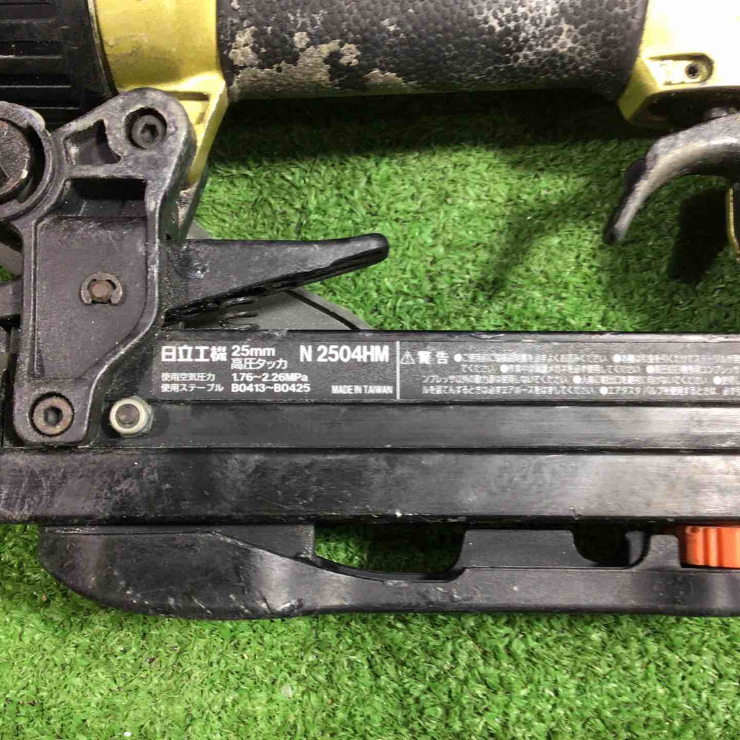 ★ハイコーキ(HIKOKI ※旧:日立工機) 高圧エアタッカ N2504HM【川口店】