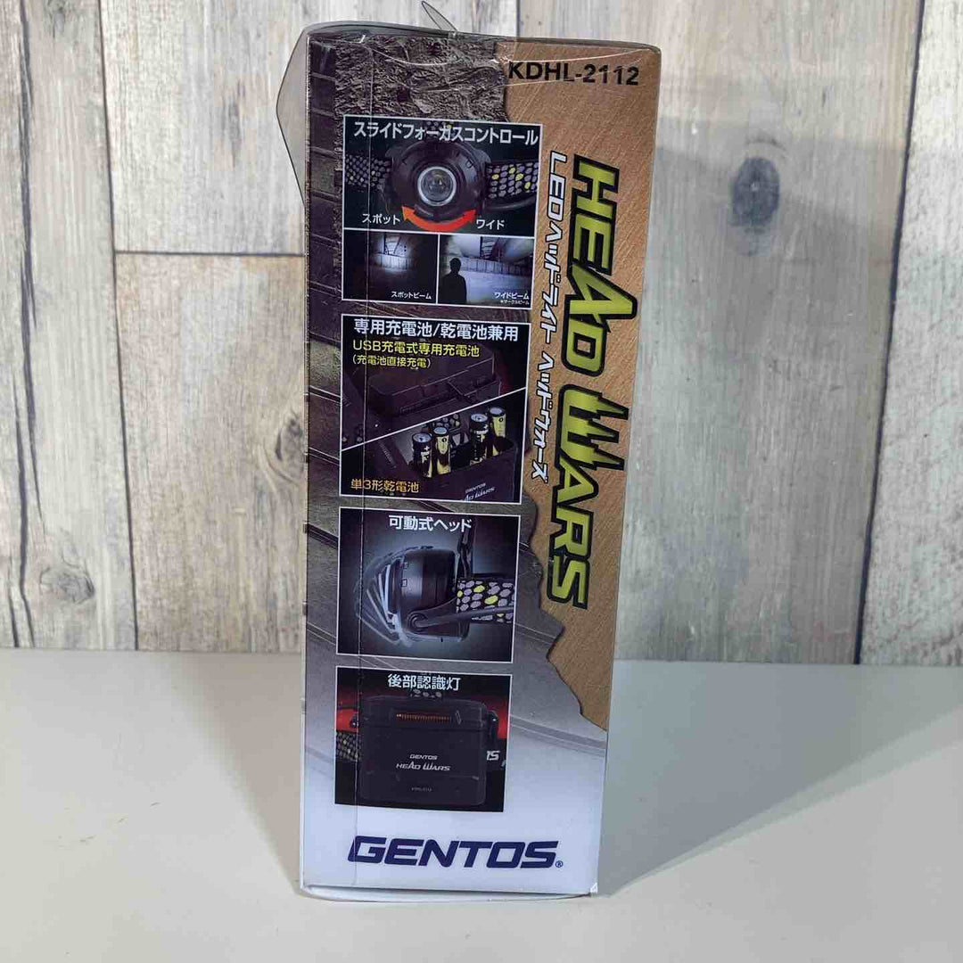 ◇GENTOS ヘッドセット HEADWARS KDHL-2112 店頭展示品【戸田店】