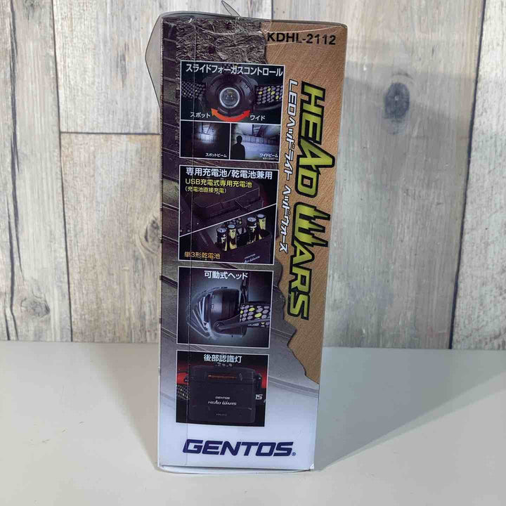 ◇GENTOS ヘッドセット HEADWARS KDHL-2112 店頭展示品【戸田店】