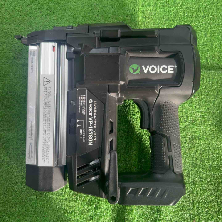 【ジャンク品】 VOICE 18V 充電式 エアタッカ 4mmステープル、足長50mm仕上げ釘 兼用機 【桶川店】