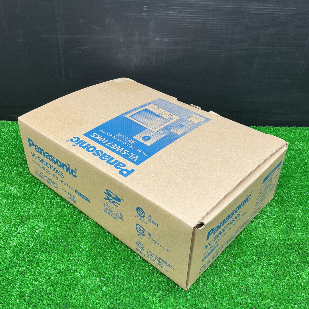 【未使用品】パナソニック テレビドアホン ワイヤレスモニター子機付 VL-SWE710KS【電材館越谷店】