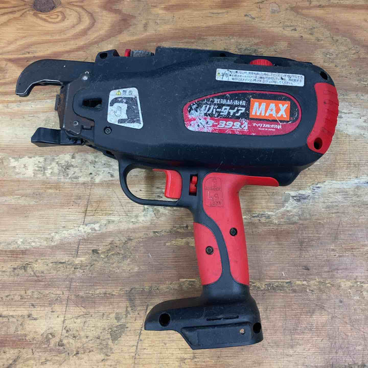 【中古品】★マックス(MAX) 鉄筋結束機 リバータイア RB-399A-B2C/40A フルセット 14.4V【柏店】