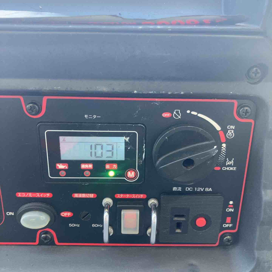 【現状品／店頭受取り限定】☆ワキタ インバーター式ガソリン発電機 HPG3000iS セル始動せず【八潮店】