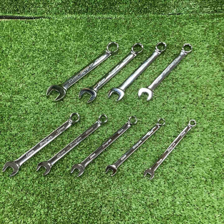 【美品】▼Snap-on/スナップオン コンビネーションレンチセット 9本セット【川崎店】
