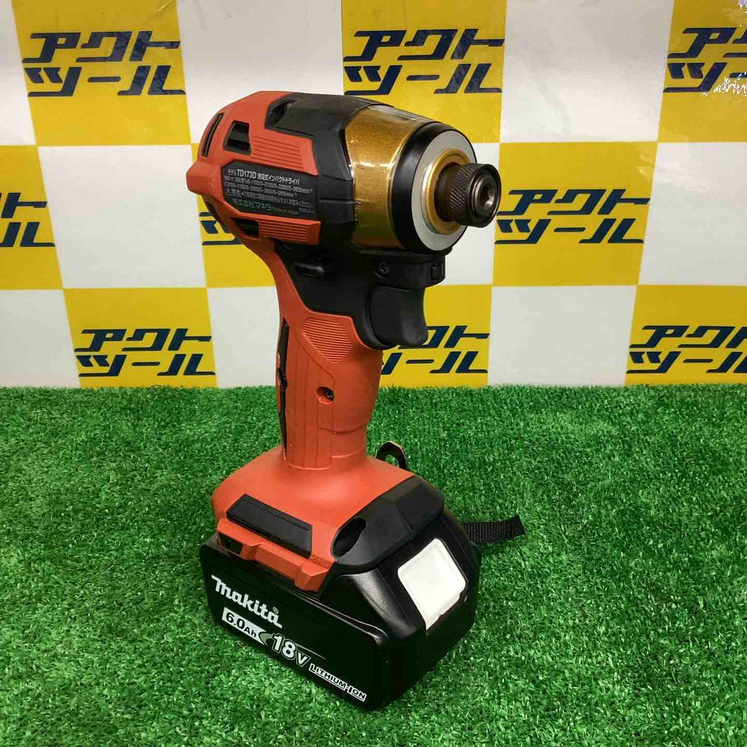 ★マキタ(makita) コードレスインパクトドライバー TD173DGXPR LXT20周年記念限定カラー プレミアムレッド【越谷店】