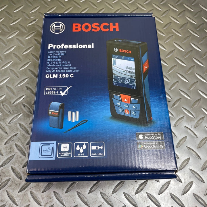 BOSCH ボッシュ データ転送レーザー距離計 GLM150C型【川崎店】