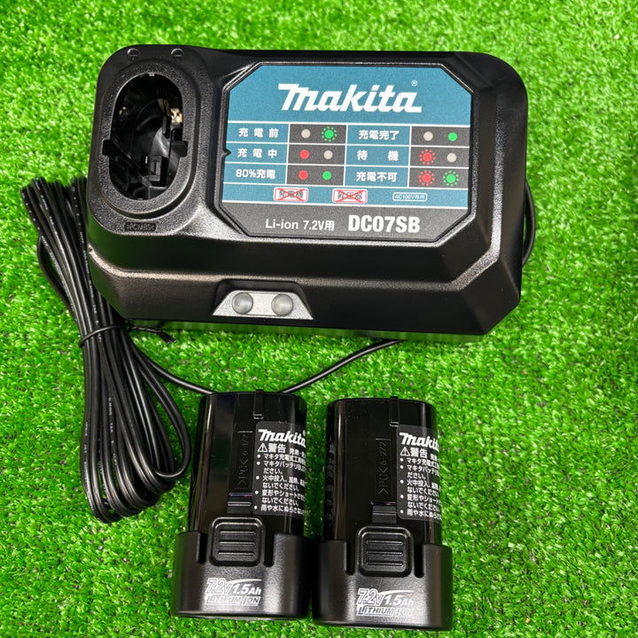 【未使用品】マキタ(makita) 7.2Vコードレスインパクトドライバ TD023DHXT 限定色 ターコイズブルー【電材館越谷店】