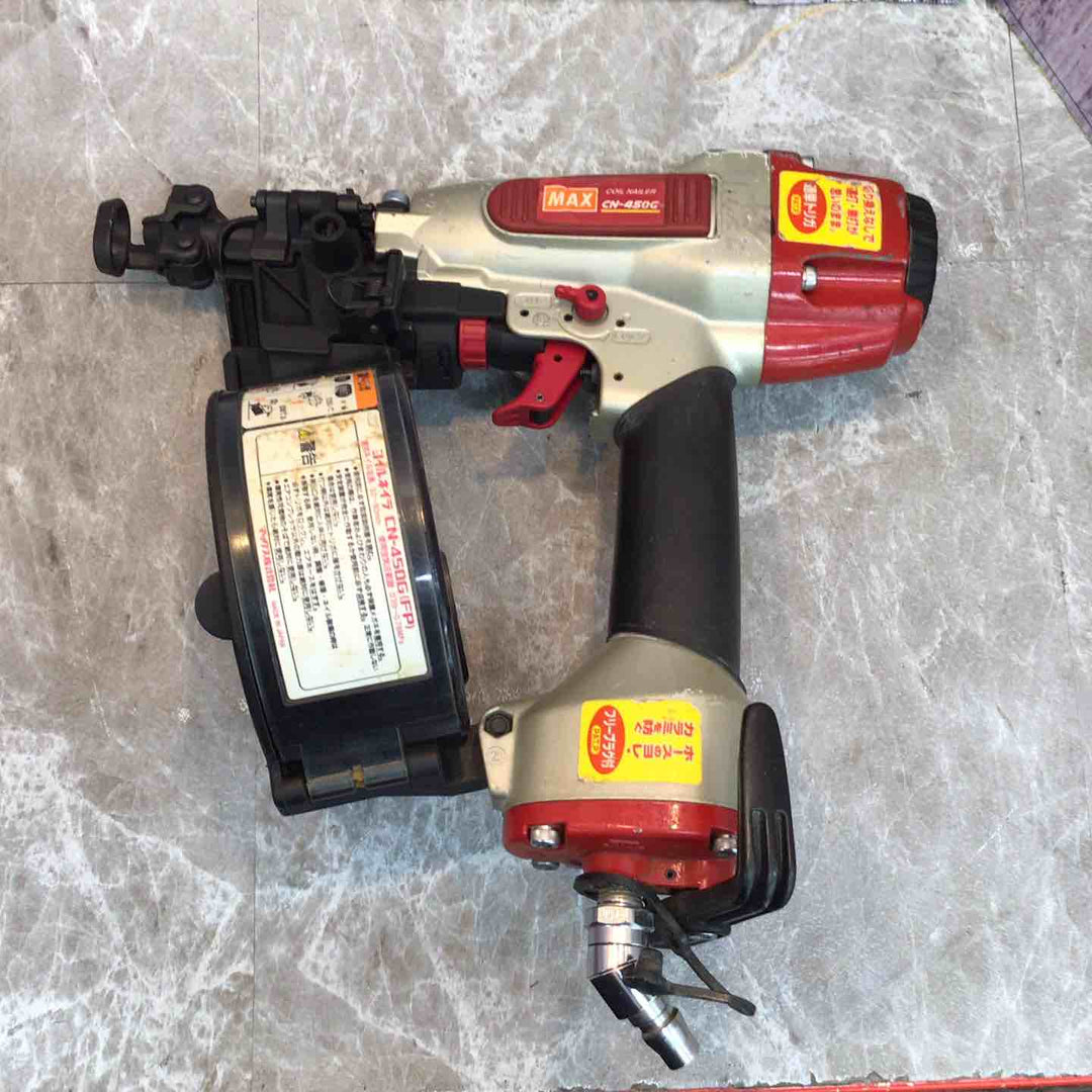 ★マックス(MAX) 常圧エア釘打ち機 CN-450G(FP)【八潮店】