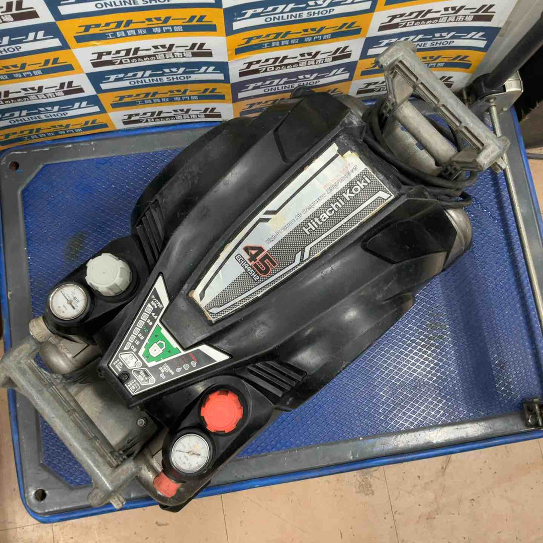 ★ハイコーキ(HIKOKI ※旧:日立工機) エアコンプレッサー EC1445H2【草加店】