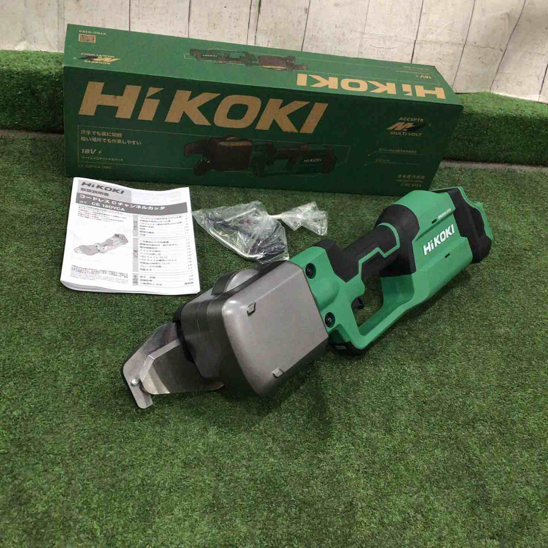 ★ハイコーキ(HIKOKI) コードレスCチャンネルカッタ CE18DYCA(NN)(本体のみ) 動作確認済 【川口店】