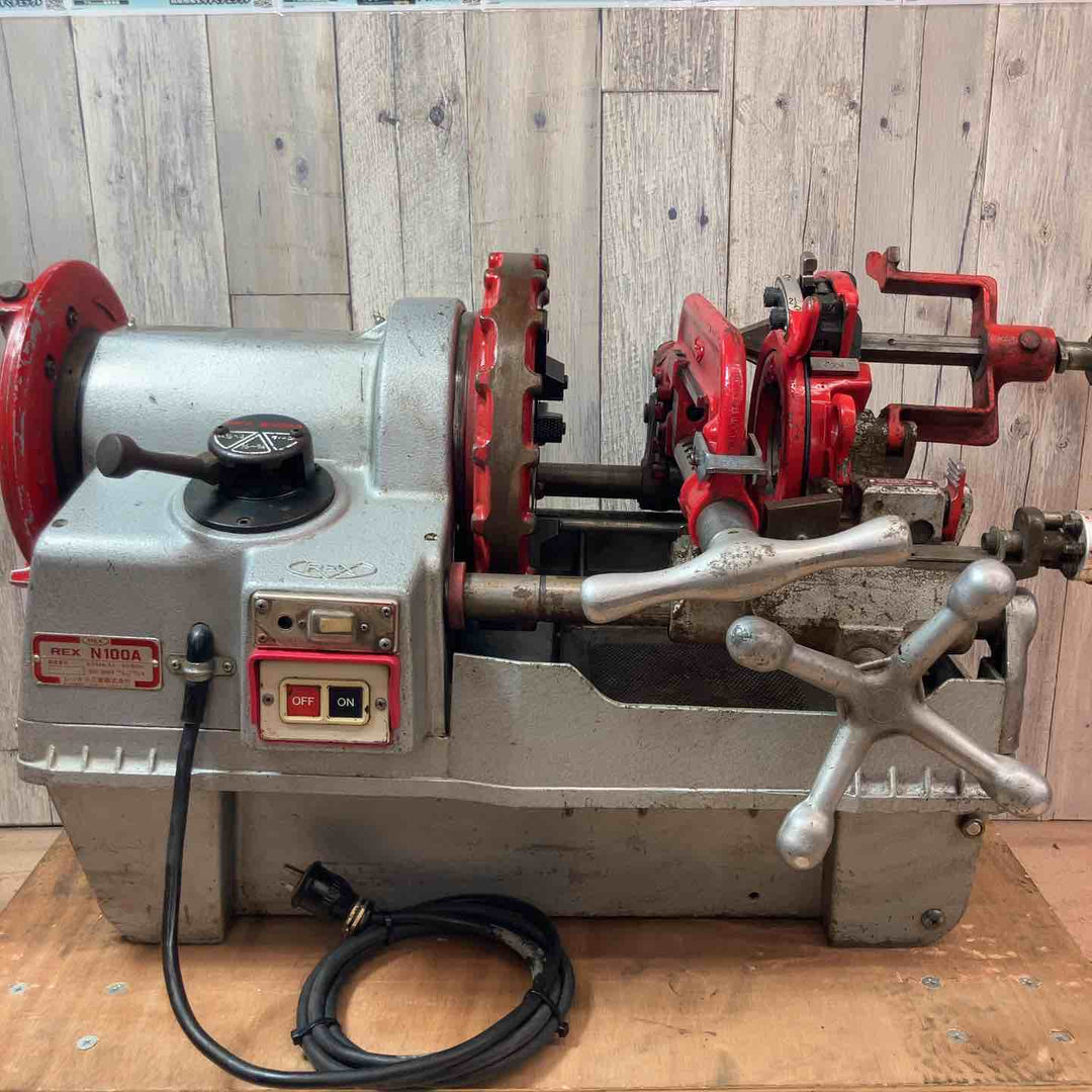 【中古品／店頭受取り限定】 レッキス(REX) ねじ切り機 N100A 【東大和店】