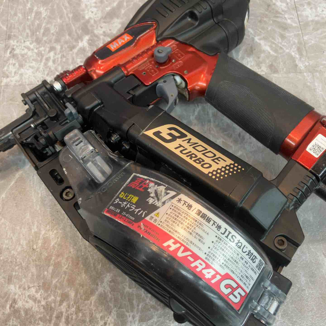 ★マックス(MAX) 高圧エアネジ打ち機 HV-R41G5-R【八潮店】
