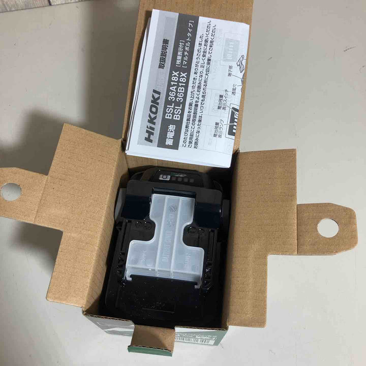 ★ハイコーキ(HIKOKI ※旧:日立工機) リチウムイオンバッテリー 36V/2.5Ah BSL36A18X【戸田店】
