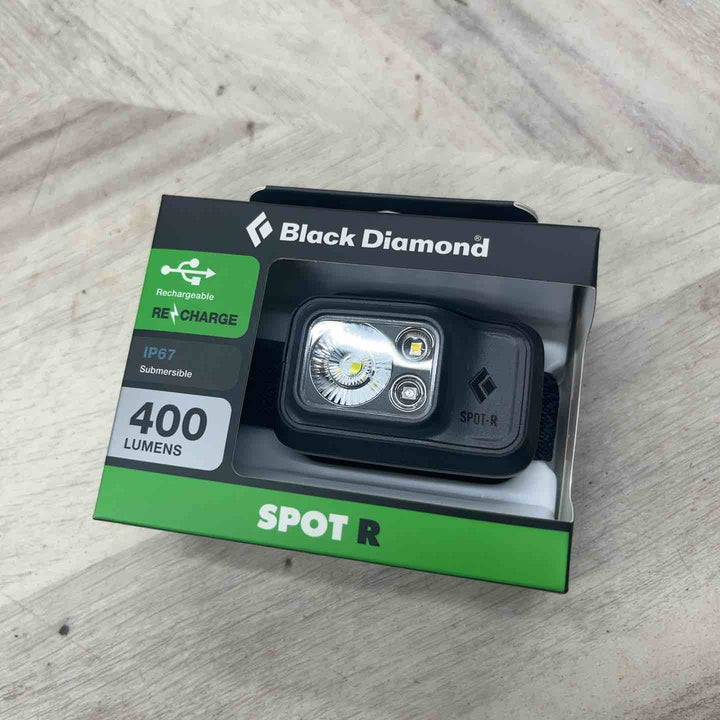 Black Diamond スポット400-R グラファイト 400ルーメン アウトドア ヘッドライト コンパクト 充電式モデル 【越谷店】