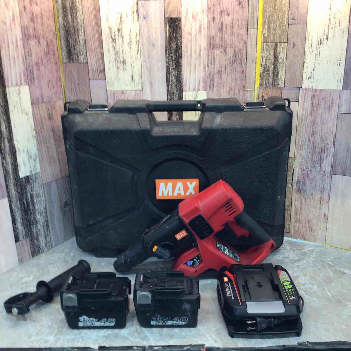 ◇マックス(MAX) コードレスハンマドリル PJ-R265-B2C/40A 25.2V 4.0Ah