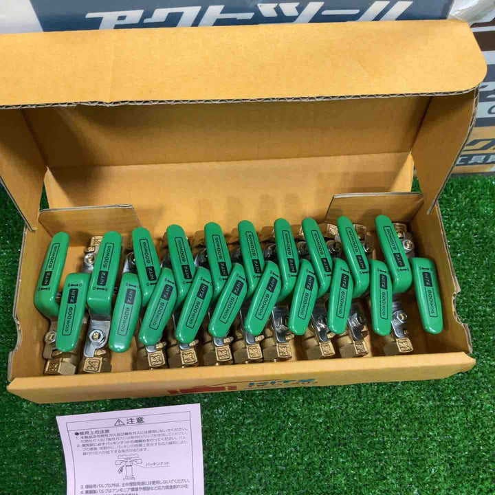 KITZ 600型 ボールバルブ TK1/4 20個入り【草加店】