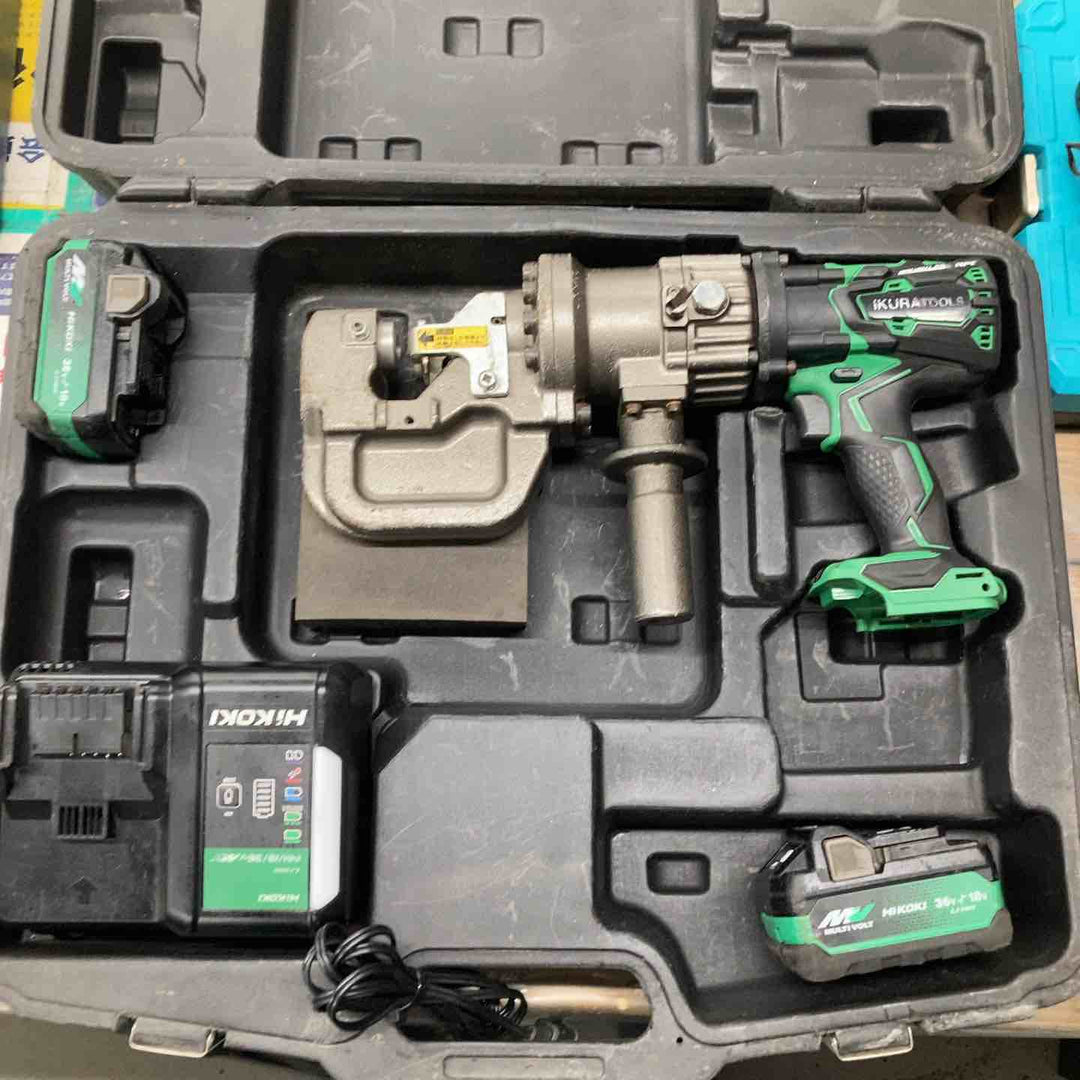 ★育良精機(IKURA) コードレスパンチャー ISK-MP20LF【戸田店】
