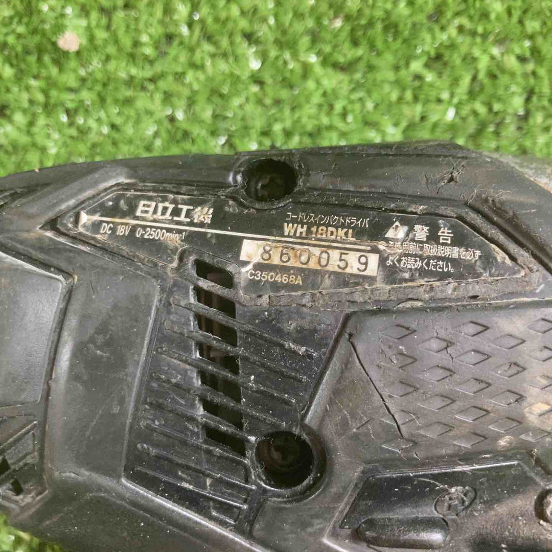 ★ハイコーキ(HIKOKI ※旧:日立工機) コードレスインパクトドライバー WH18DKL(2LSCK)(B)【川崎店】