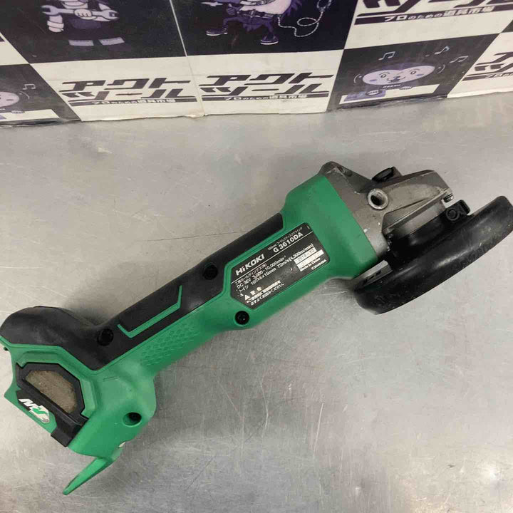 ★ハイコーキ(HIKOKI ※旧:日立工機) 100mmコードレスディスクグラインダ G3610DA(NN)【所沢店】