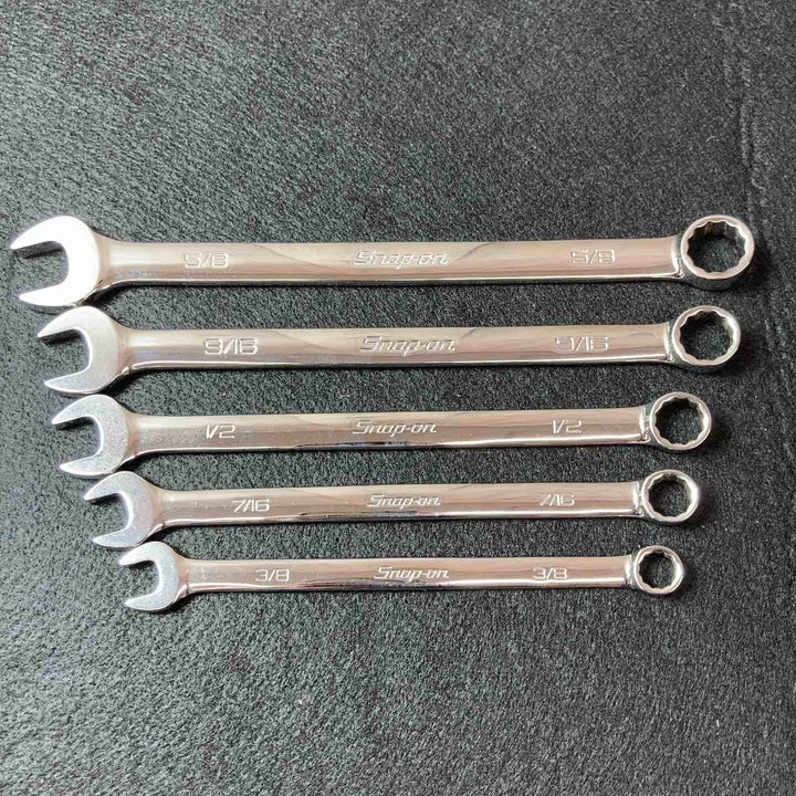 【中古美品】 Snap-on(スナップオン) OEX12B/14B/16B/18B/20B コンビネーションレンチ 5本セット 【東大和店】