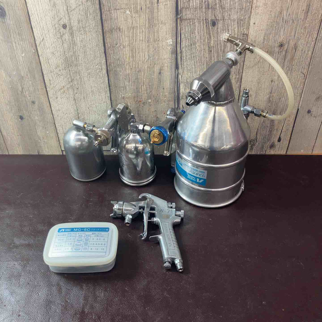 【中古品】 アネスト岩田(ANSTE IWATA) スプレーガン W-71 4点まとめ 【東大和店】