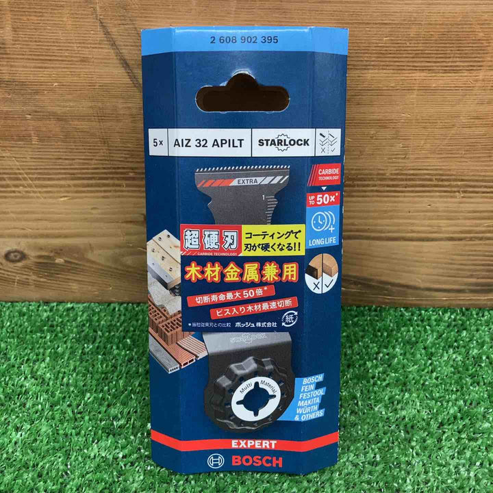 【未使用品】 ボッシュ/BOSCH マルチツールブレードスターロック AIZ32APILT/5 5本入 木材・金属兼用 【鴻巣店】