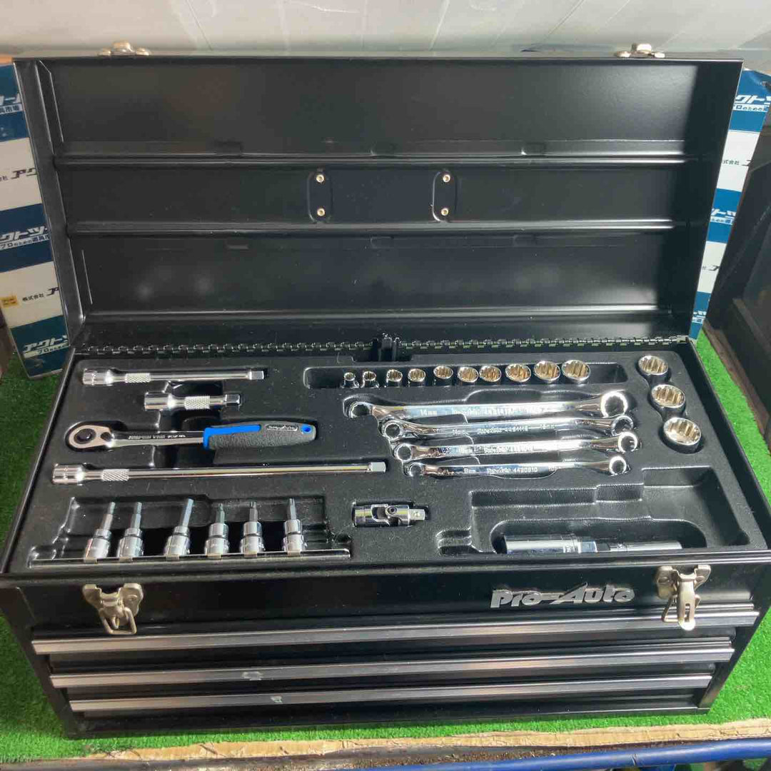 ◇ スエカゲツール Pro Auto Y983030B ツールボックス 3段引出し式【草加店】
