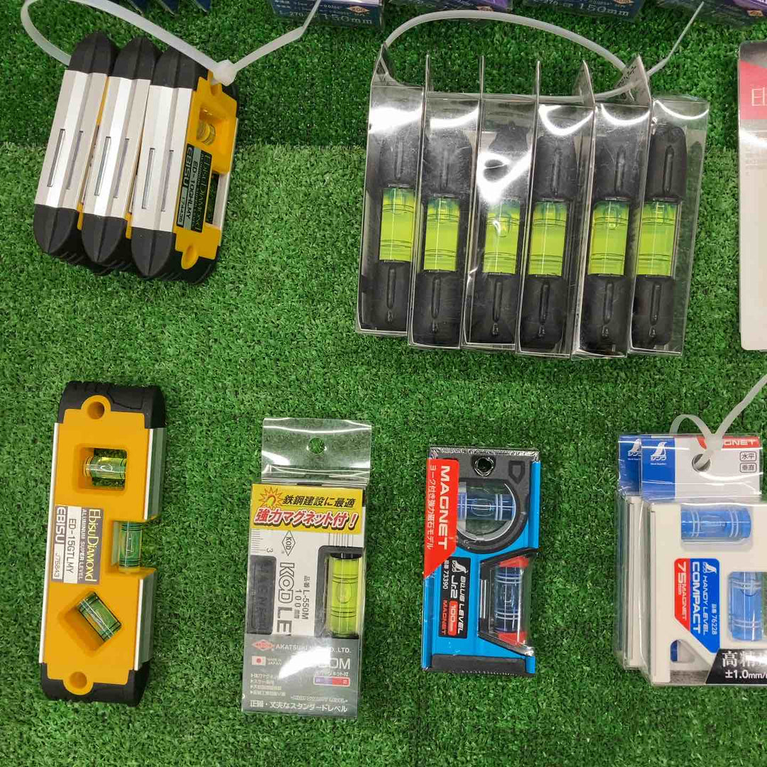 マグネット付き 磁石 エビスダイヤモンド シンワ ＫＯＤ 等 水平器44点【桶川店】