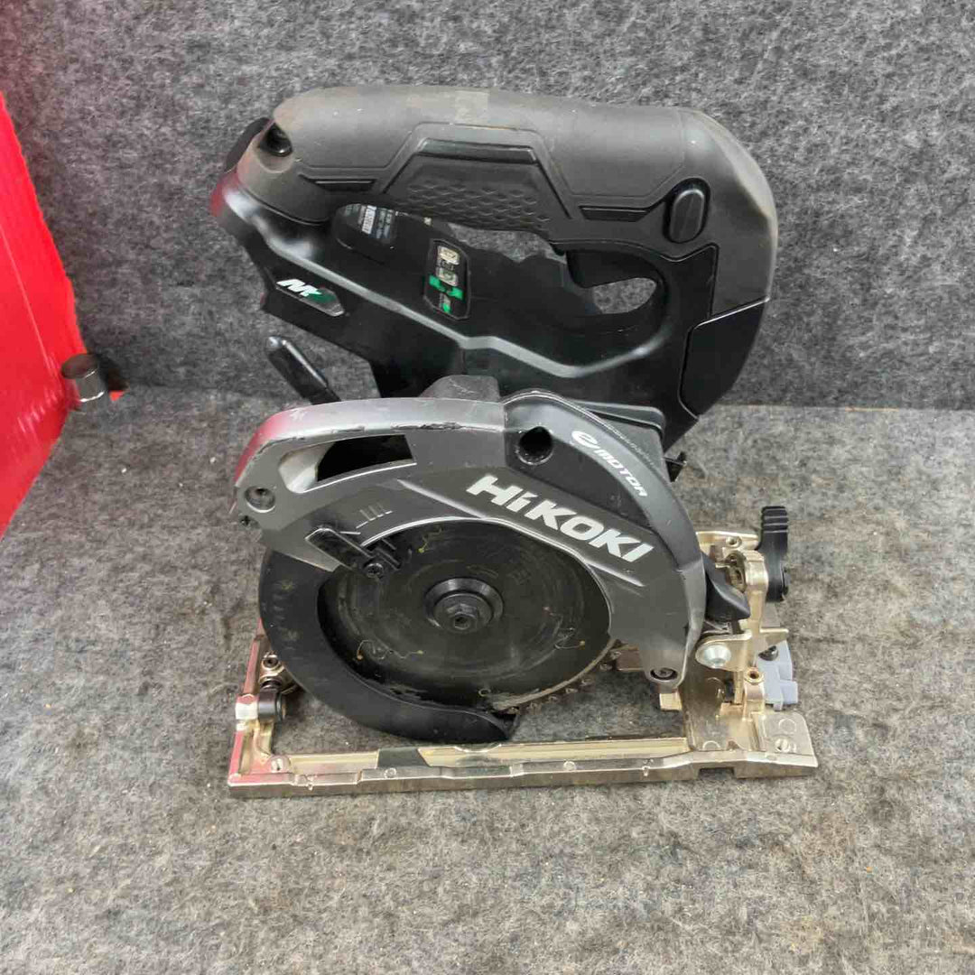 【現状品】★ハイコーキ(HIKOKI ※旧:日立工機) コードレス丸のこ C3605DA(SK)(NNB) ベース歪み【鴻巣店】