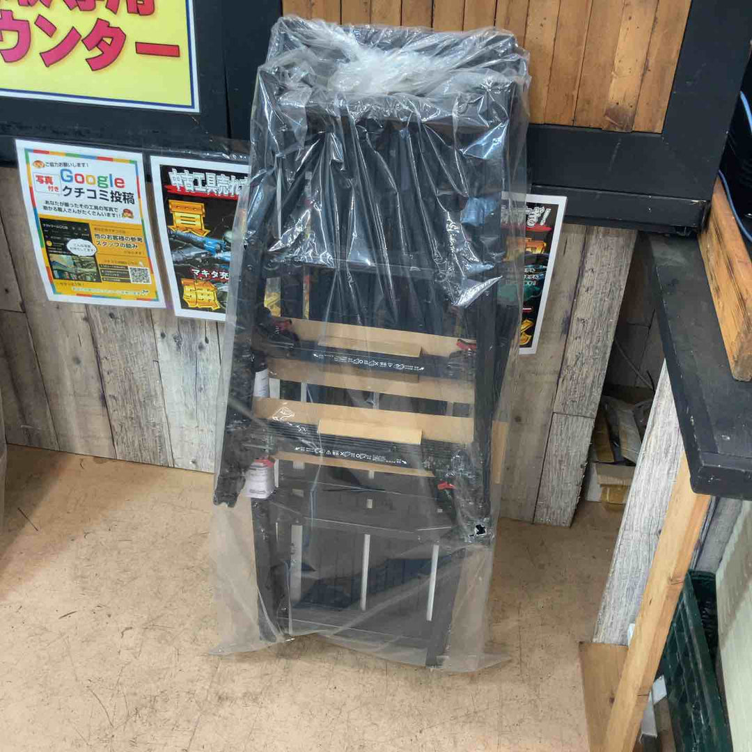 【未使用(店頭展示品)】ハセガワ(hasegawa) 脚部伸縮足場台 ブラックレーベル DRSB1000【東大和店】