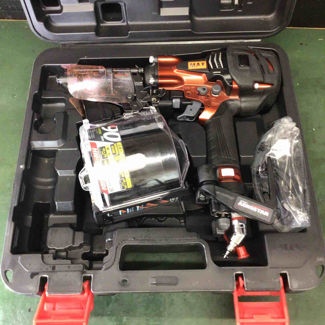 ★マックス(MAX) 高圧エア釘打ち機 HN-90N6(D)-R【戸田店】
