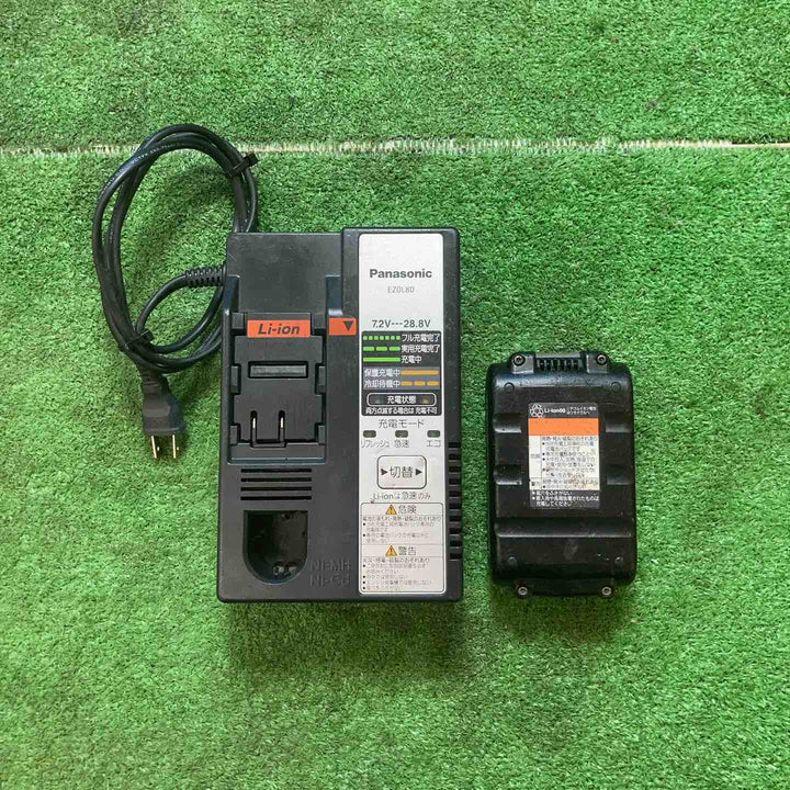【中古品】パナソニック 充電スティッククリーナーEZ37A3デュアル(14.4V/18V対応)45W(18V使用時) EZ37A3LJ1F-W【岩槻店】