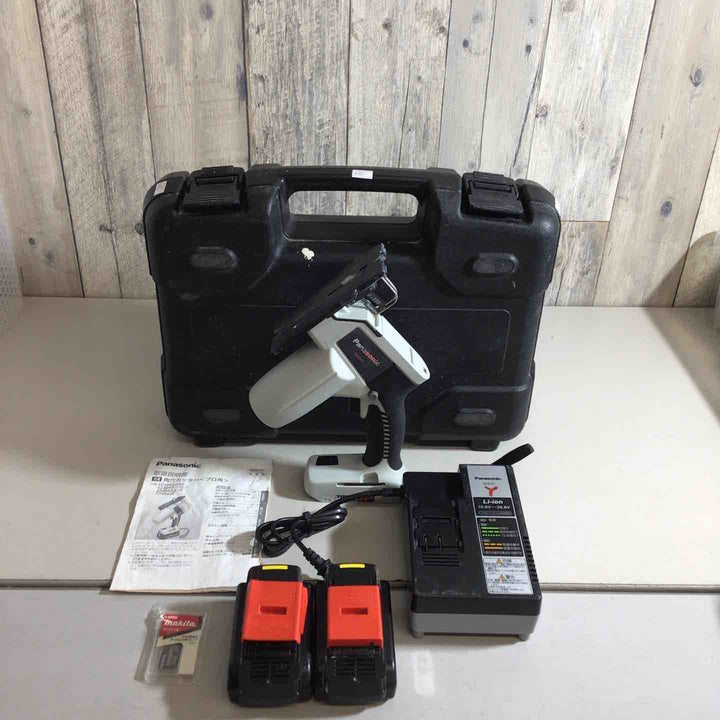 ◇パナソニック(Panasonic) コードレス角穴カッター EZ4543LS2S-B【戸田店】