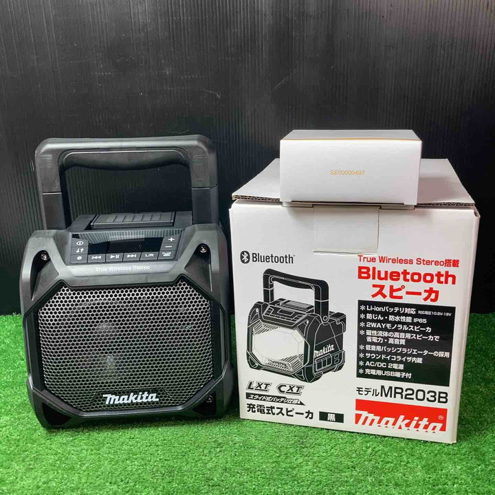 ◇マキタ(makita) コードレススピーカー(黒) MR203B【岩槻店】