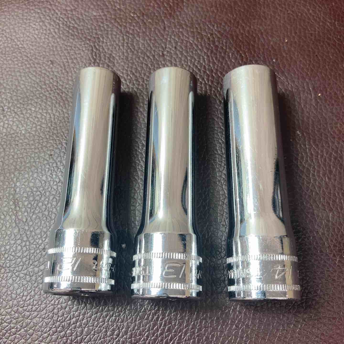 中古品】 スナップオン(Snap-on) 1/2 ディープソケット 3本セット