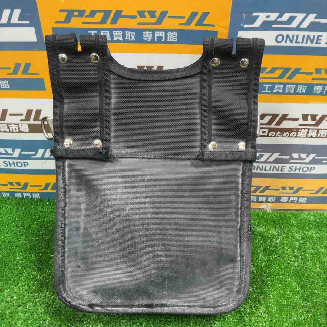 □ニックス(KNICKS) コーデュラバリスティック生地ツーウェイタイプ2段腰袋(スリムタイプ) BA-201BB【草加店】