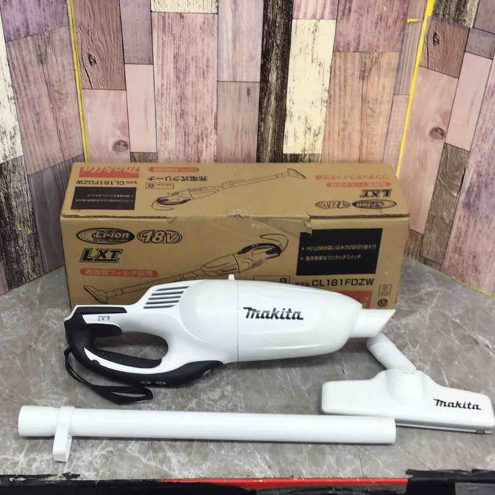 ☆マキタ(makita) コードレスクリーナー CL181FDZW【八潮店】