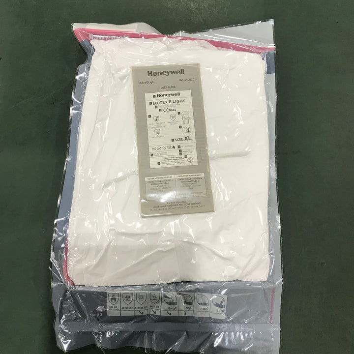 未使用品▽HONEYWELL ハネウェル 化学防護服 50枚 XXLサイズ MUTEX LIGHT 4500101-XXL【川口店】