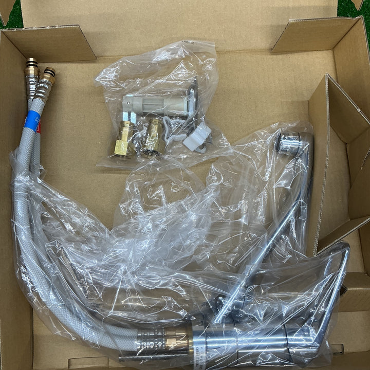 【未使用品】KVK キッチン用 シングルレバー式混合栓 KM5011TR2EC　2点セット【電材館越谷店】