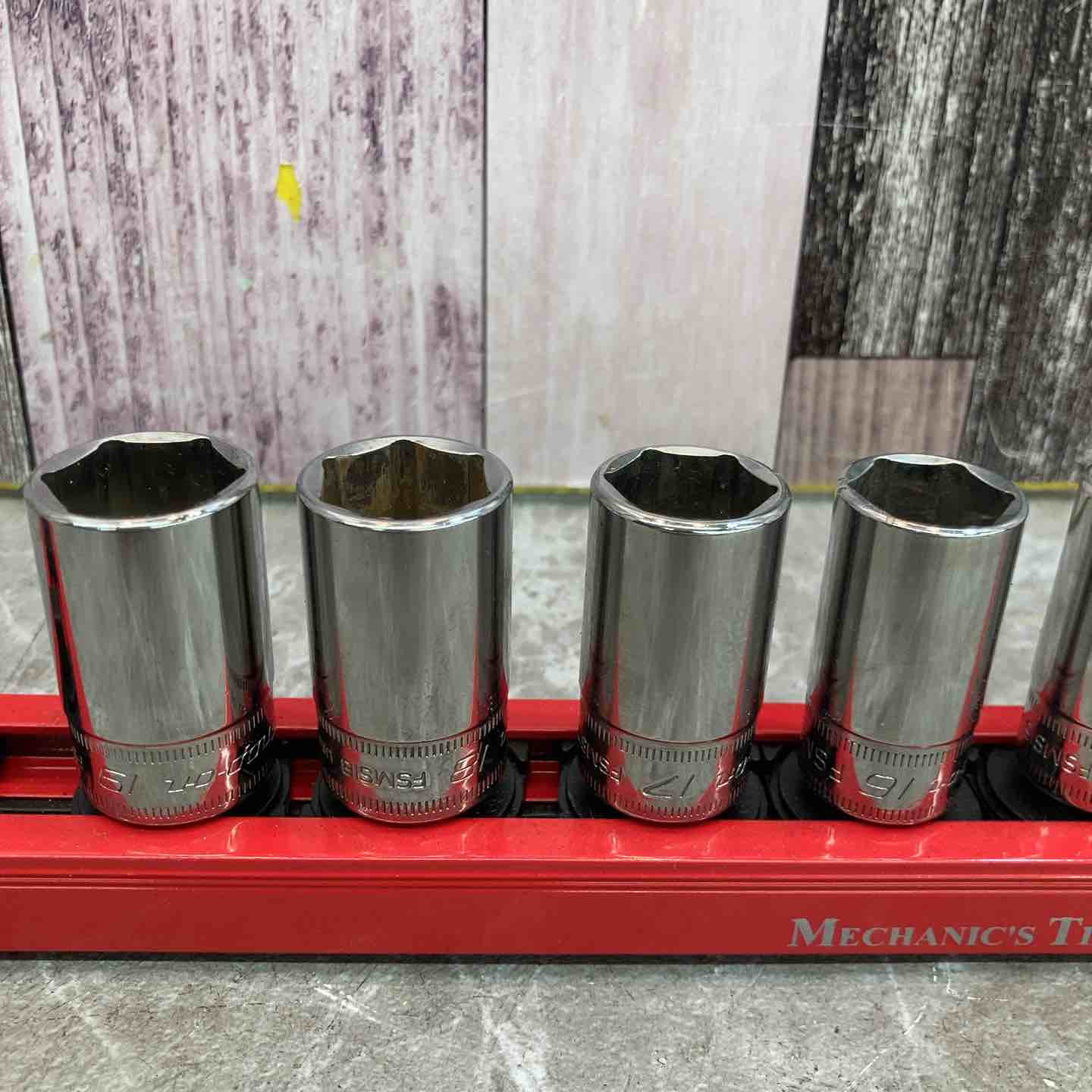 Snap-on スナップオン 3/8セミディープソケットセット 12個 Snap-on スナップオン 3/8セミディープソケットセット 12個