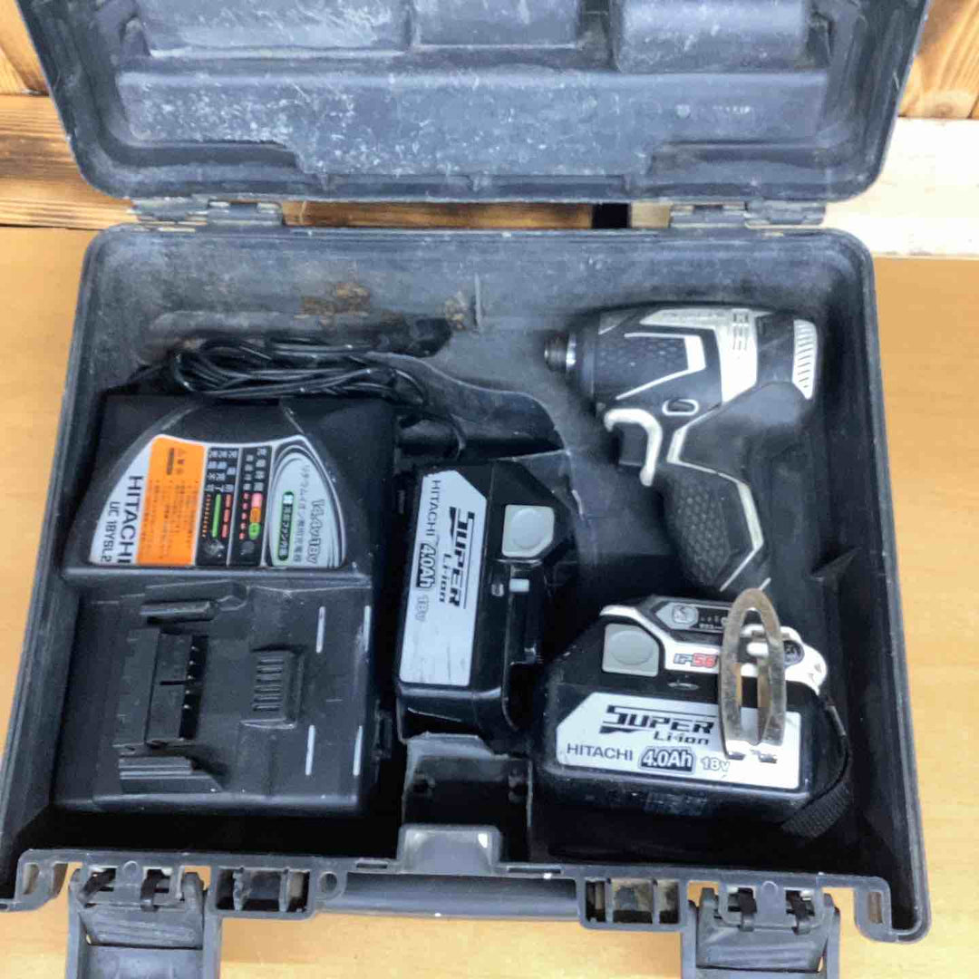 ★ハイコーキ(HIKOKI ※旧:日立工機) コードレスインパクトドライバー WH18DDL(2LSCK)(S)【越谷店】