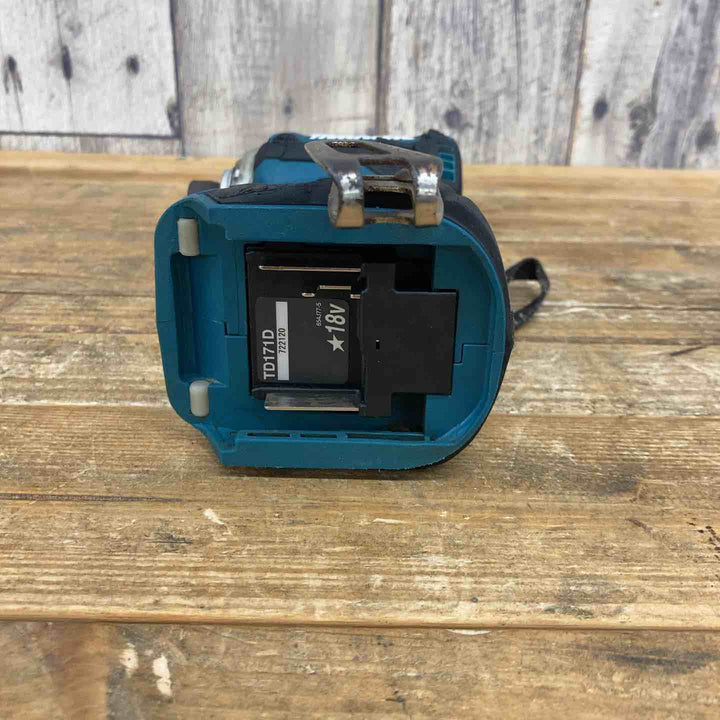 【中古品】 マキタ(makita) コードレスインパクトドライバー TD171DZ 18V バッテリー付属 【東大和店】