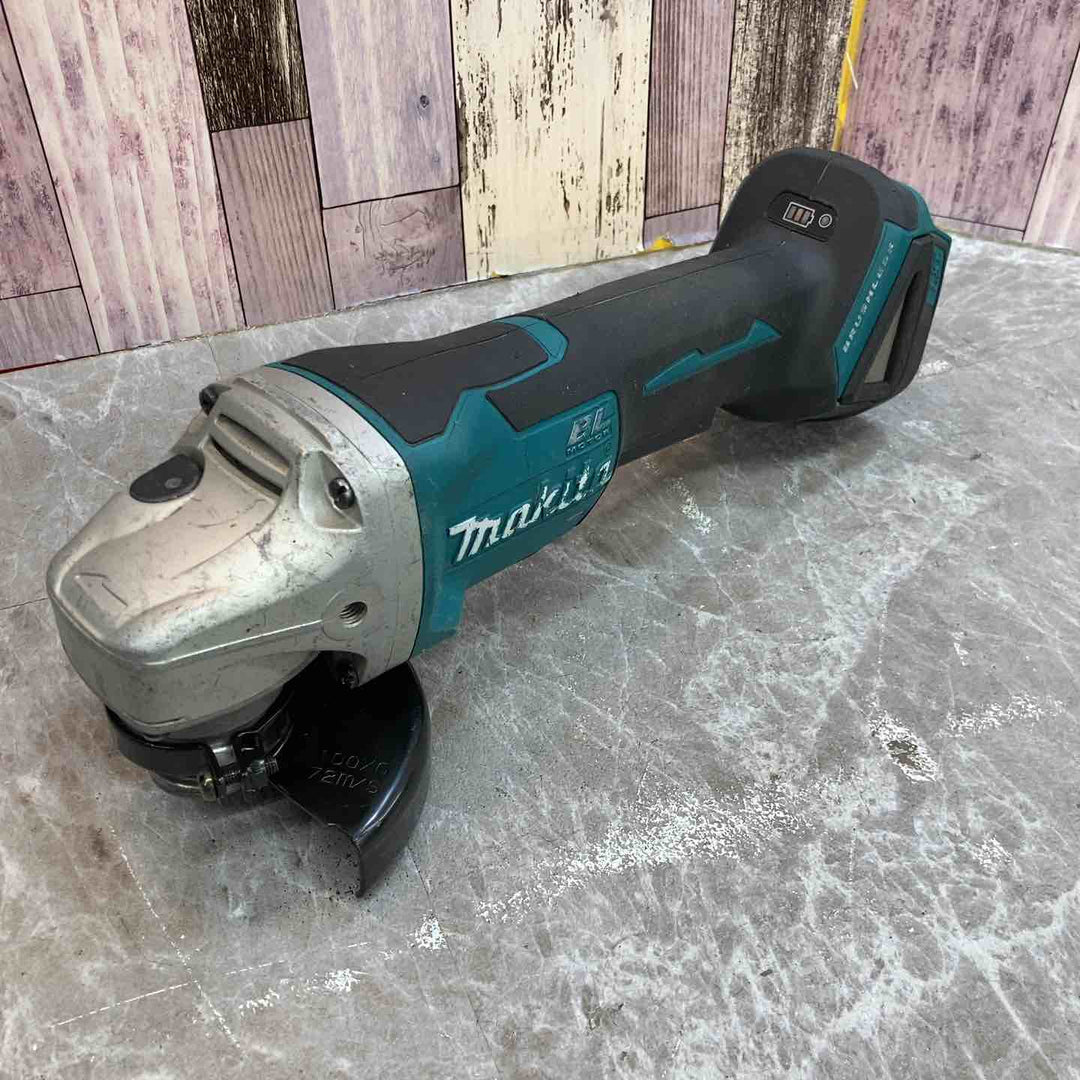★マキタ(makita) 100mmコードレスディスクグラインダ GA408DZ【八潮店】