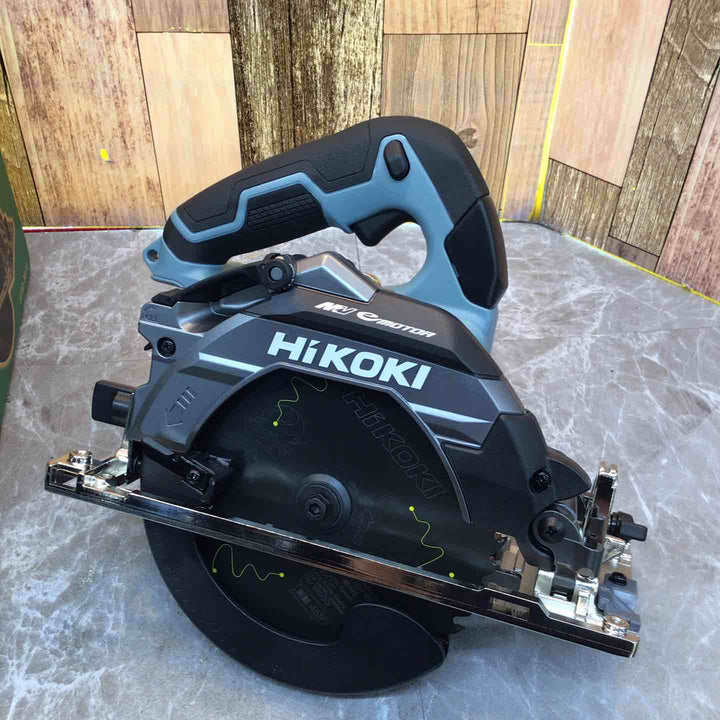 ★ハイコーキ(HIKOKI ※旧:日立工機) コードレス丸ノコ 限定色アイスグレー C3606DB(NNIG) 黒鯱【八潮店】