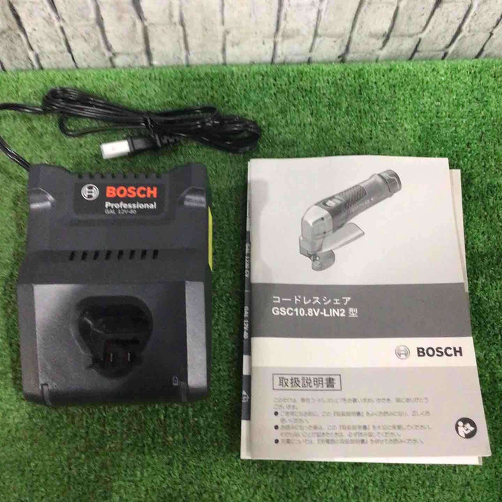 ◇ボッシュ(BOSCH) バッテリーシェア GSC10.8V-LIN2 コードレスシャー【川口店】