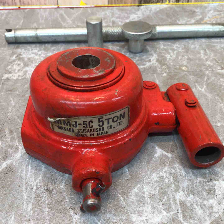 【中古品】MASADA マサダ製作所 ミニ油圧ジャッキ MMJ-5C 油圧工具【八潮店】