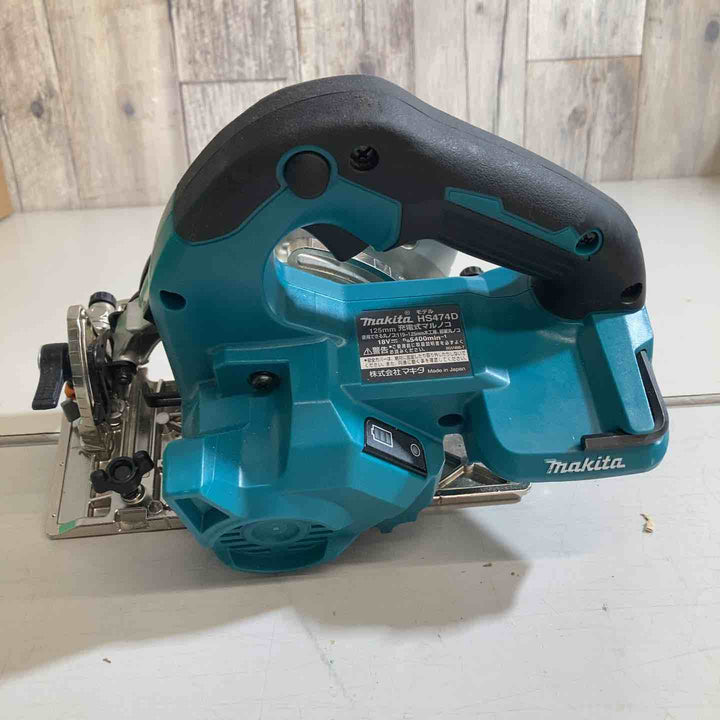 ★マキタ(makita) 18V コードレス丸のこ HS474DZ  本体のみ【戸田店】